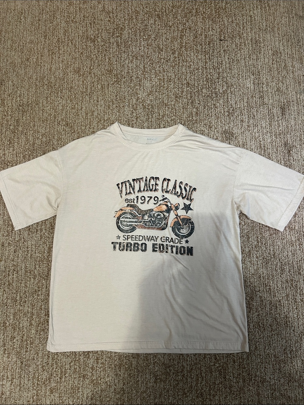 Vintage Classic Turbo Edition Women’s Graphic Tee - White